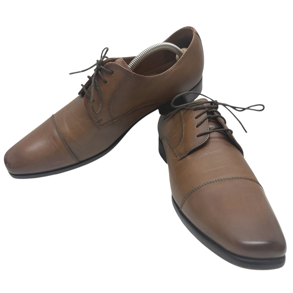 Florsheim Mens Leather Dress‎ Shoe Size -12D Brown -15149-221